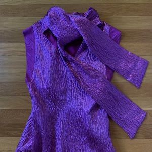 RACHEL COMEY NYC | Purple High Neck Top